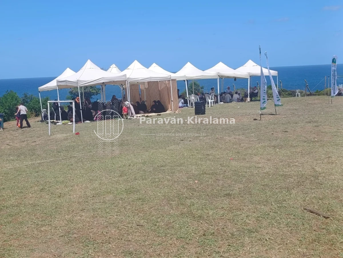 Açık Alan Çadır Paravan Kiralama