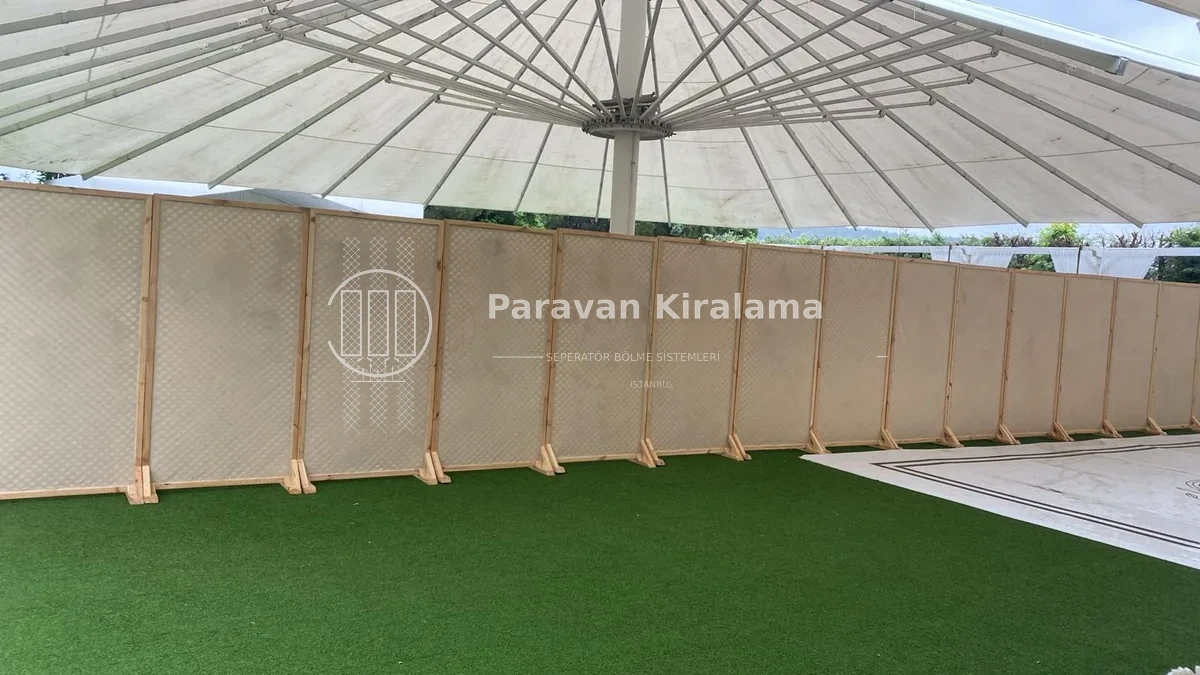 Çadır Organizasyon Paravan Kiralama