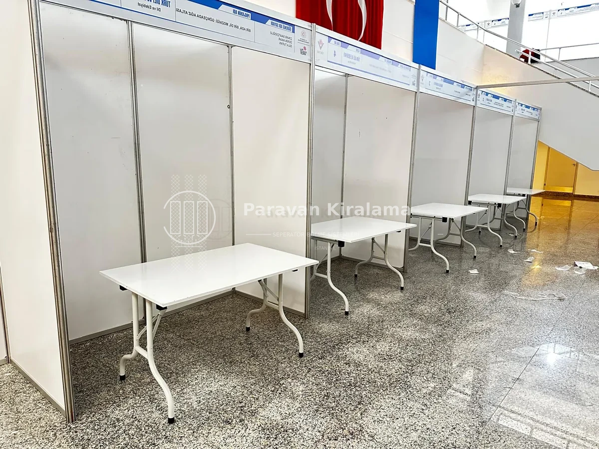 Fuar Paravan Kiralama İstanbul uygulama görseli